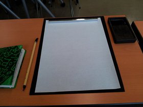 2016.12.09 - Calligraphy in Kanji class and Ruminarie